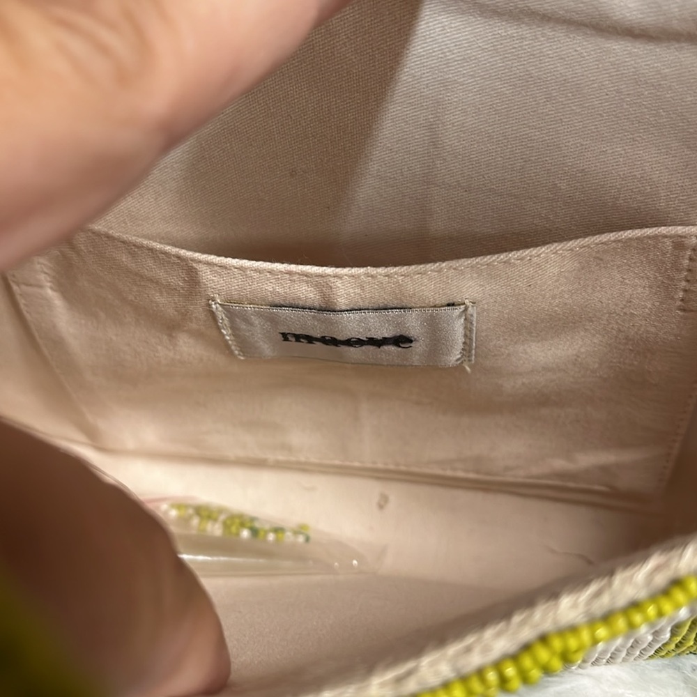 Anthropologie The Fiona Beaded Bag: Food & Drink Edition Jalapeno - Picture 4 of 4